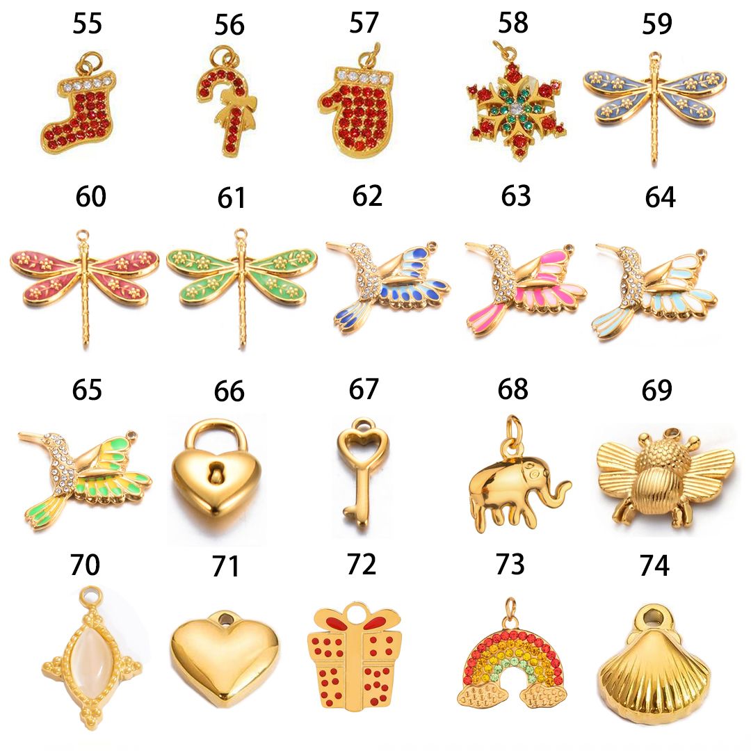 Collier charms